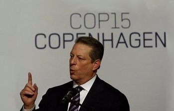 Al Gore Copenhagen Al Gore parla a Cop 15