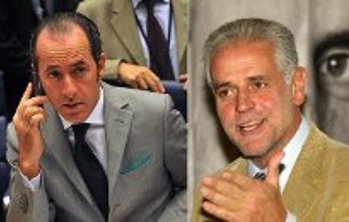 candidati Pdl2 Luca Zaia e Roberto Formigoni