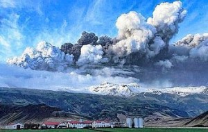 La nube islandese